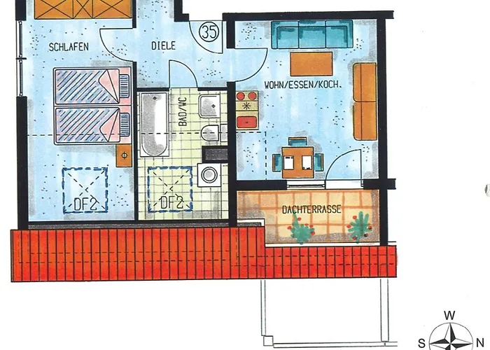 Exclusive Mit Tiefgarage In Naehe Messe-bmw-porsche-dhl-flughafen-flugzeugwerk Der Deutsche Aircraft Апартаменты